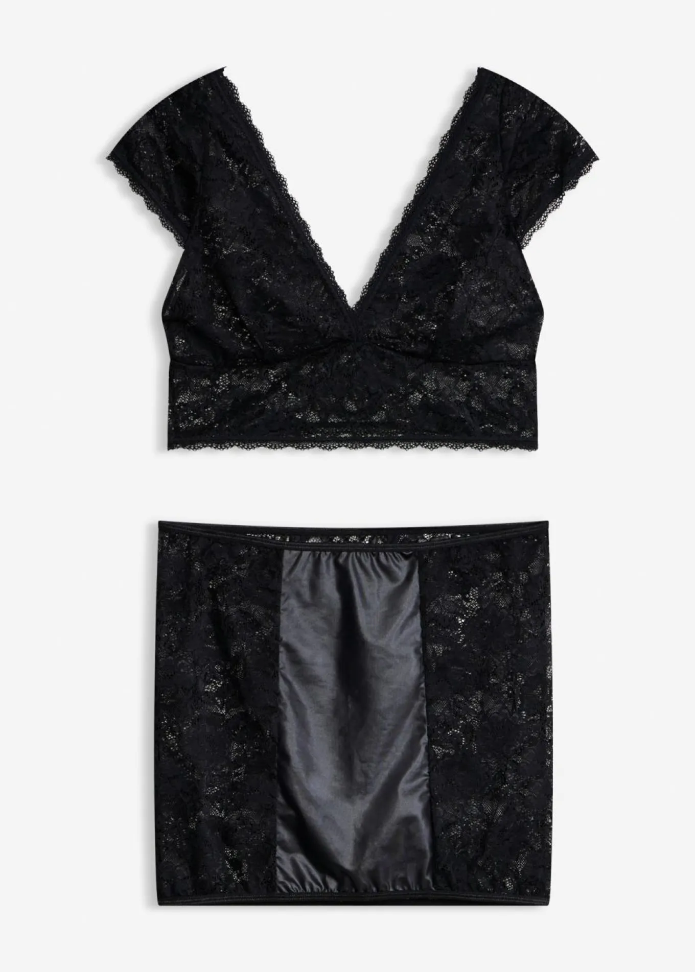 Bustier + falda (conjunto de 2 piezas)