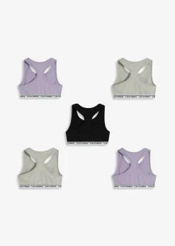 Bustier con algodón suave (5 unidades)