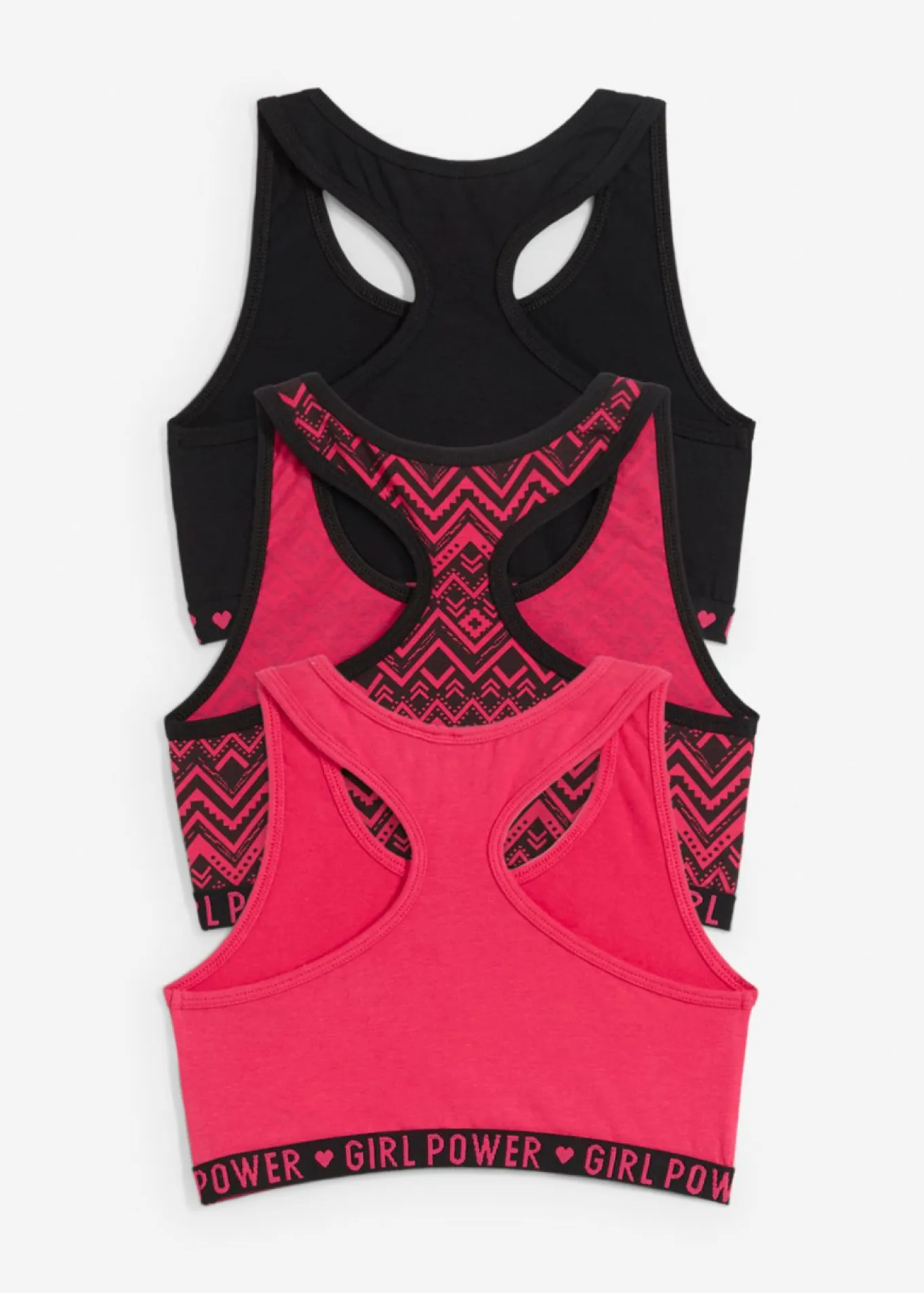 Bustier de algodón orgánico suave (3 unidades)