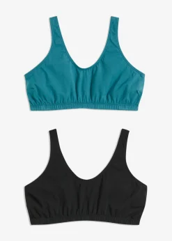 Bustier de algodón (2 unidades)
