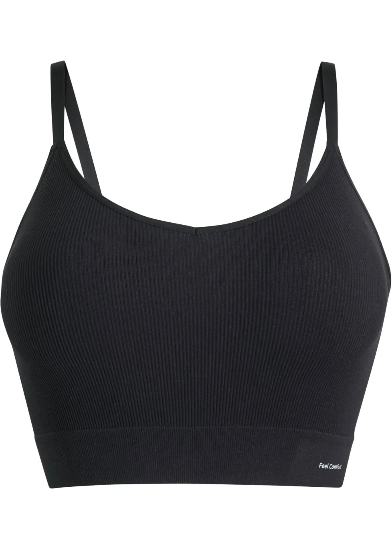 Bustier Feel Comfort sin costuras de canalé