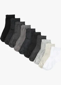 Calcetines cortos con algodón orgánico (10 pares)