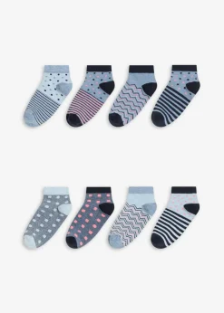 Calcetines cortos con algodón orgánico (8 pares)