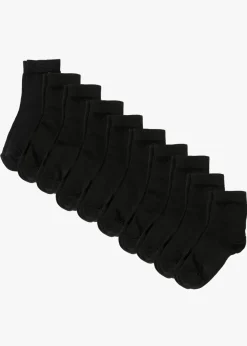 Calcetines cortos con algodón orgánico (10 pares)