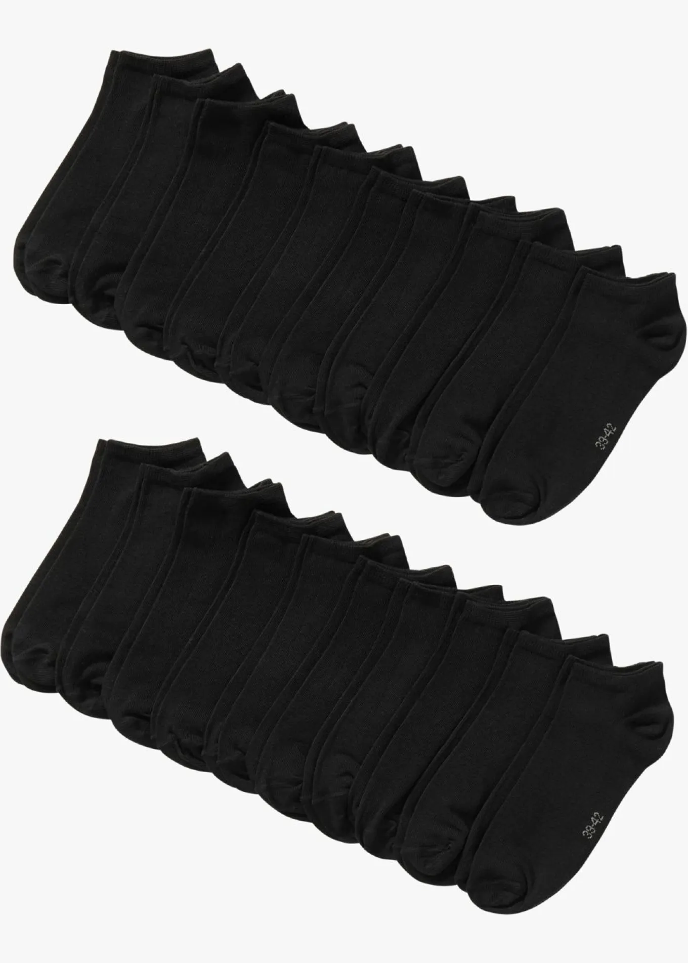 Calcetines deportivos con algodón orgánico (20 pares)