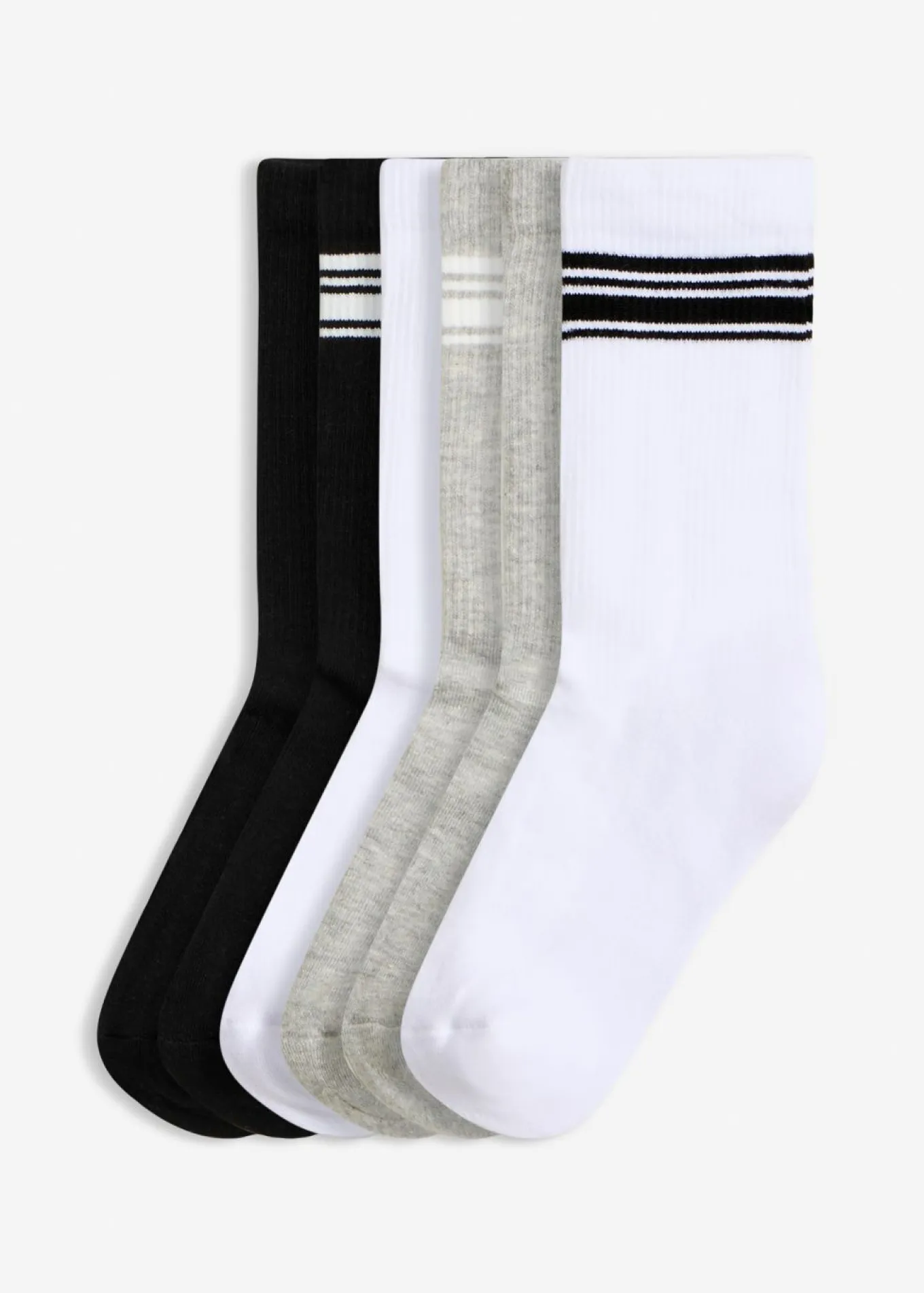 Calcetines deportivos con algodón orgánico (6 pares)