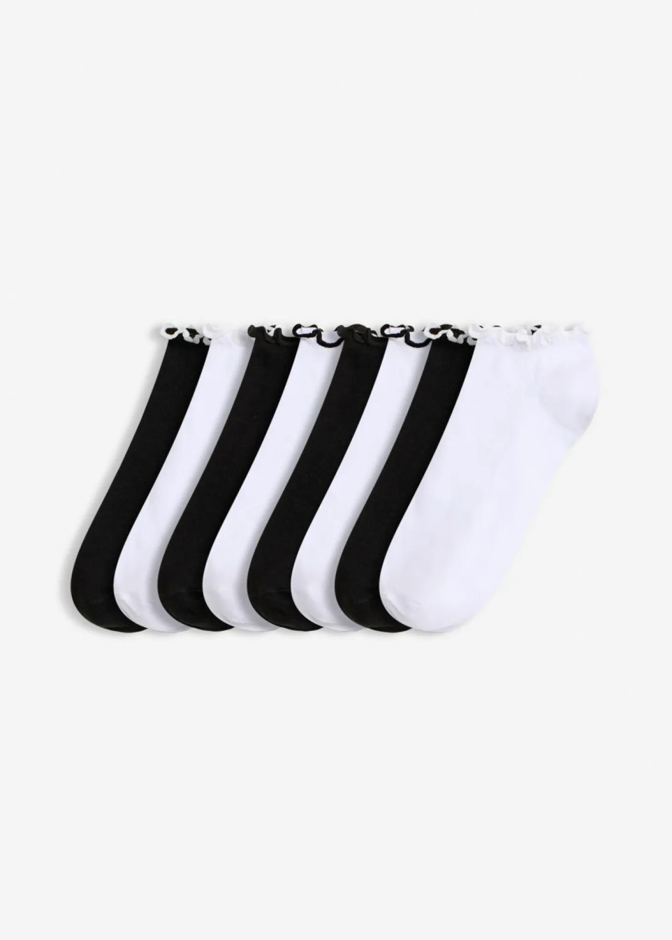 Calcetines deportivos de algodón orgánico (8 pares)