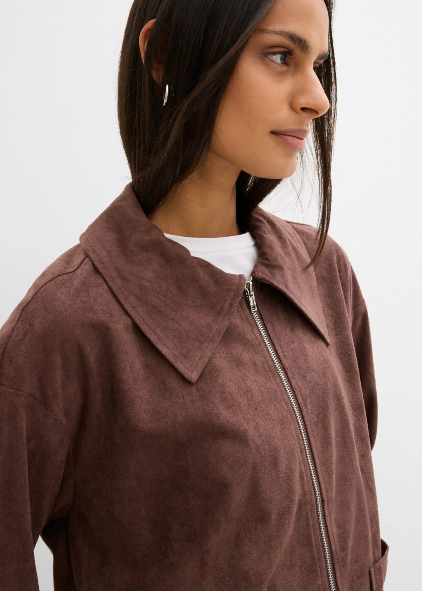 Camisa de ante sintético