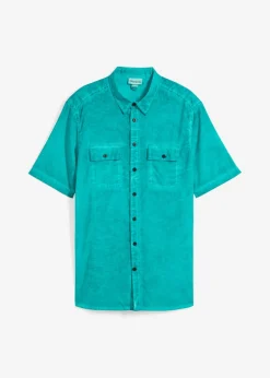 Camisa de manga corta con aspecto lavado