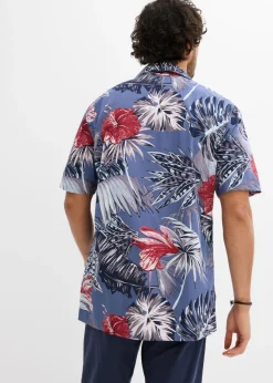 Camisa de manga corta de algodón puro