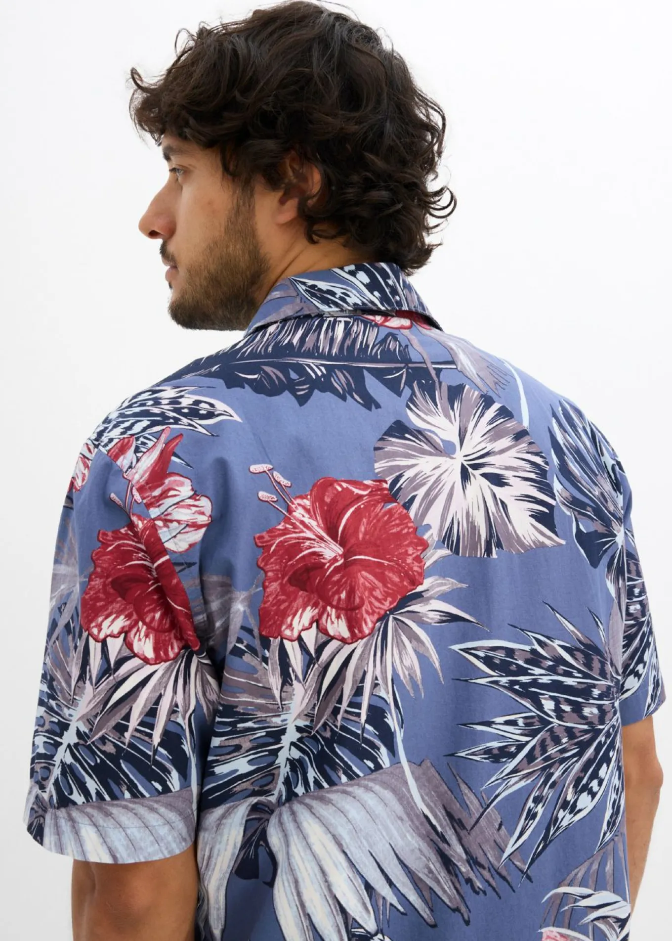 Camisa de manga corta de algodón puro
