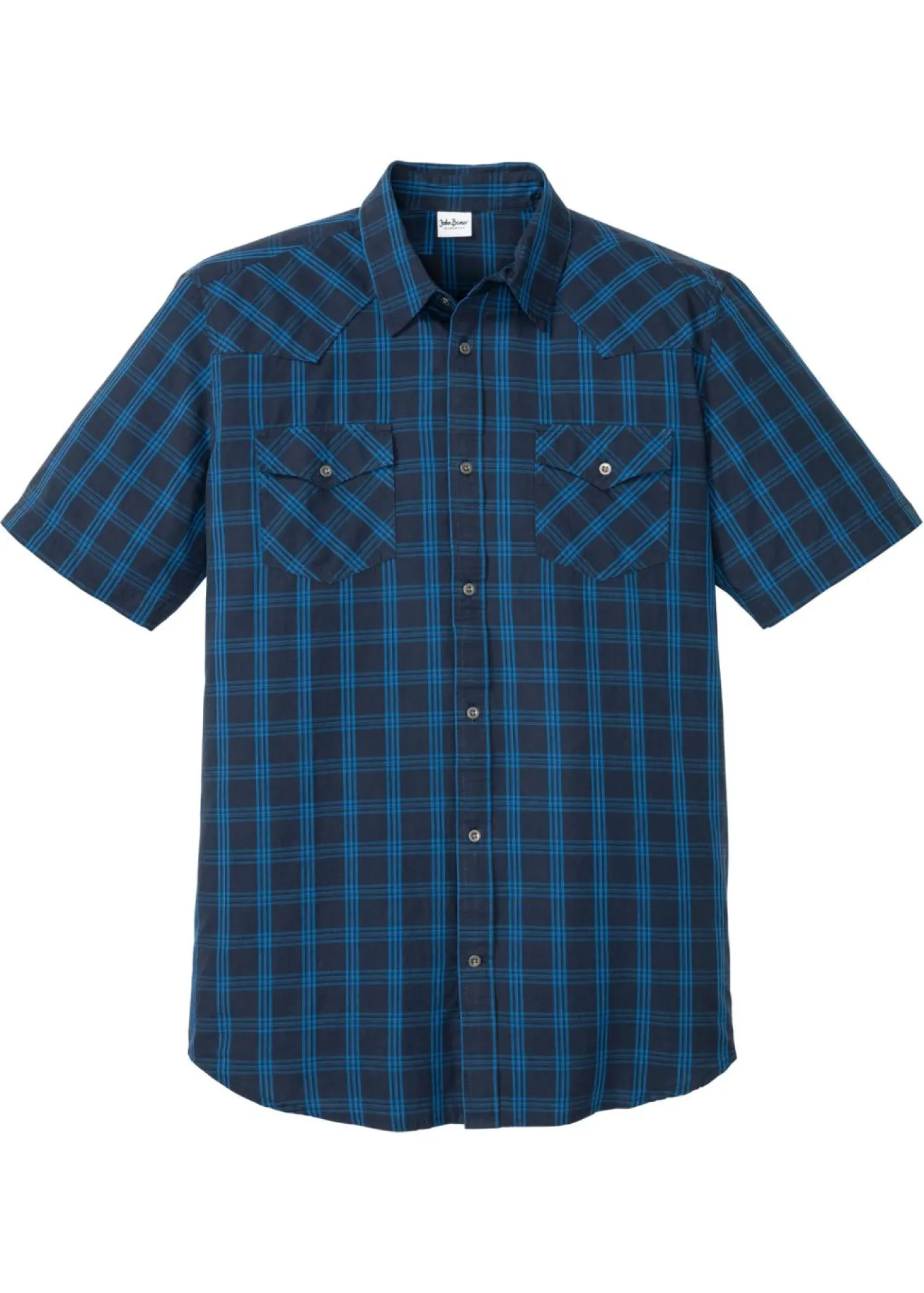 Camisa de manga corta de algodón puro