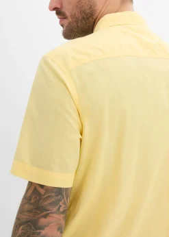 Camisa de manga corta de algodón puro