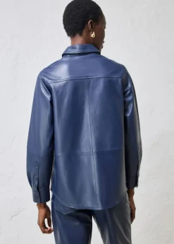 Camisa de napa de cordero