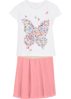 Camiseta + falda (conjunto de 2 piezas)
