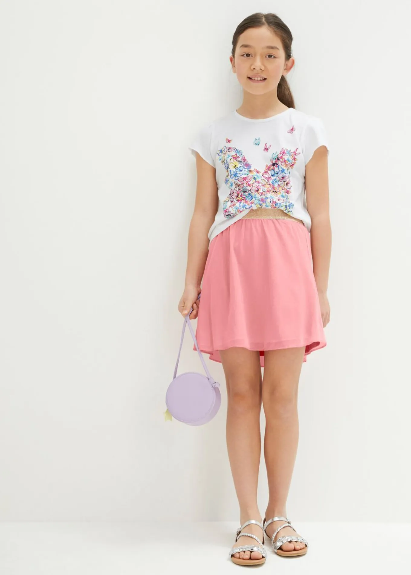 Camiseta + falda (conjunto de 2 piezas)