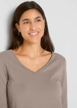Camiseta ajustada de manga larga (2 unidades)