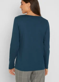 Camiseta ajustada de manga larga (2 unidades)