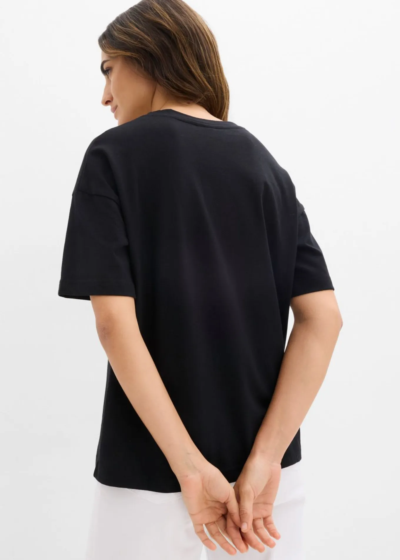 Camiseta ancha de algodón orgánico puro