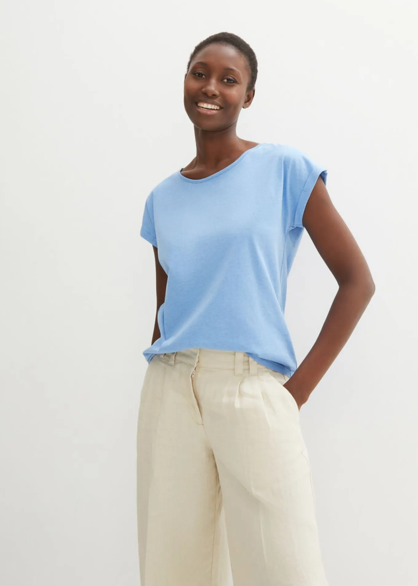 Camiseta con contenido de seda