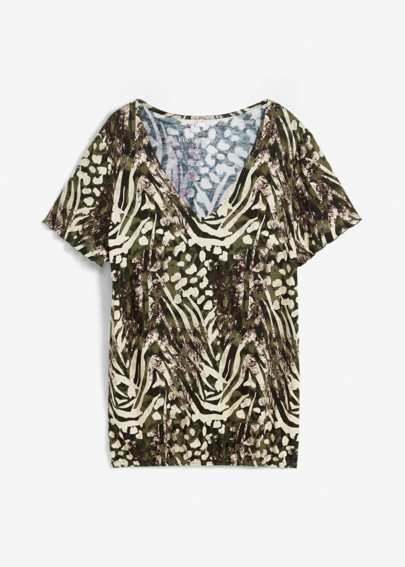 Camiseta con goma elástica