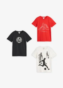 Camiseta de algodón orgánico puro (3 unidades)