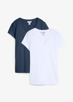 Camiseta de algodón orgánico puro (2 unidades)