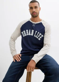 Camiseta de algodón orgánico puro con manga larga
