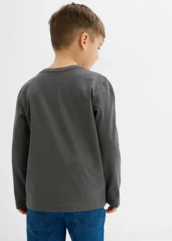 Camiseta de algodón orgánico puro con manga larga