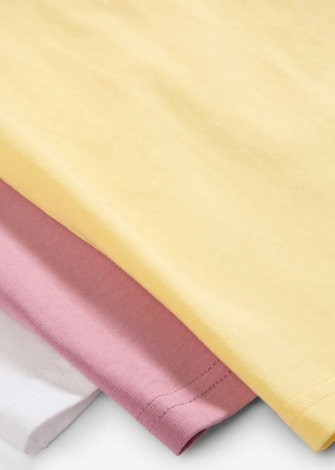 Camiseta de algodón orgánico puro (3 unidades)