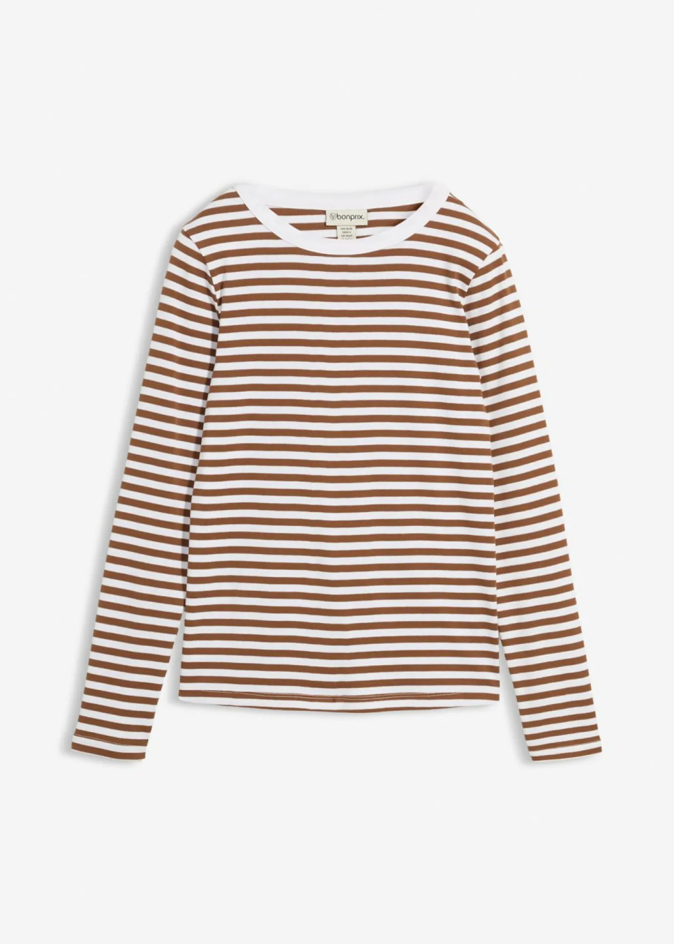 Camiseta de algodón orgánico puro con manga larga