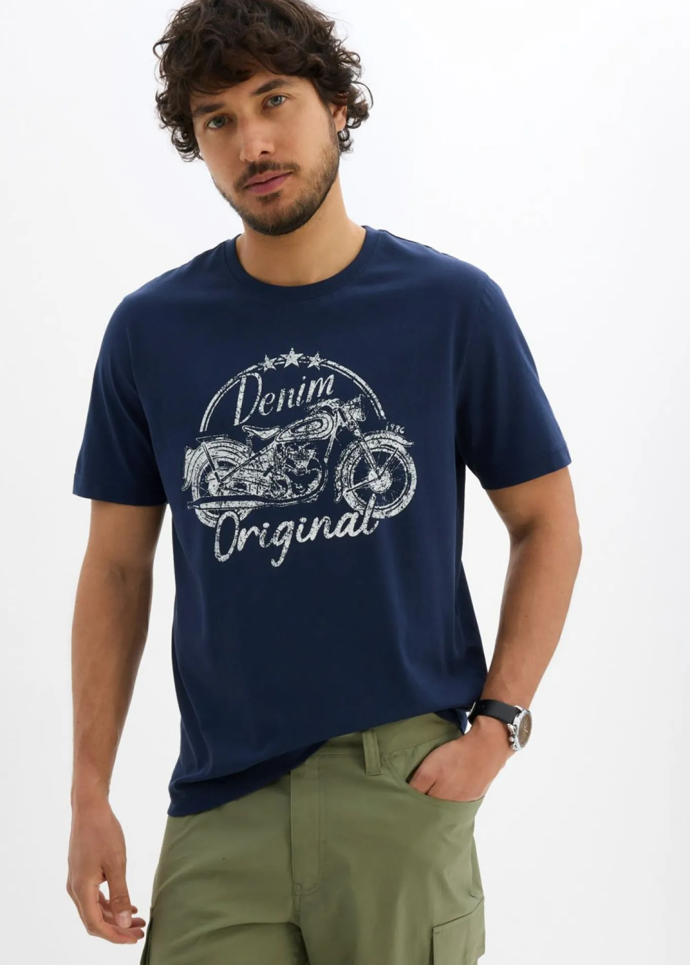 Camiseta de algodón puro