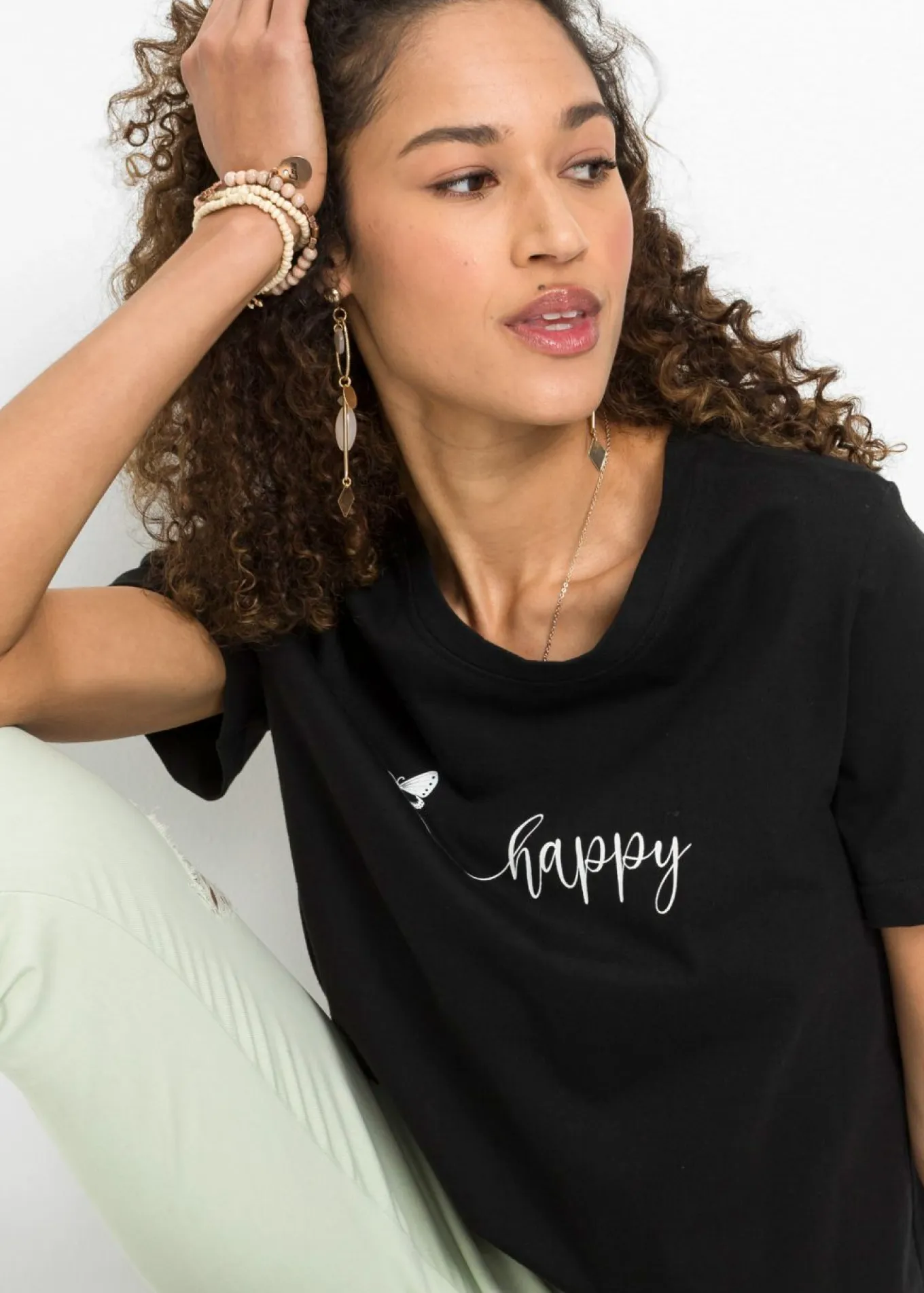 Camiseta de algodón puro