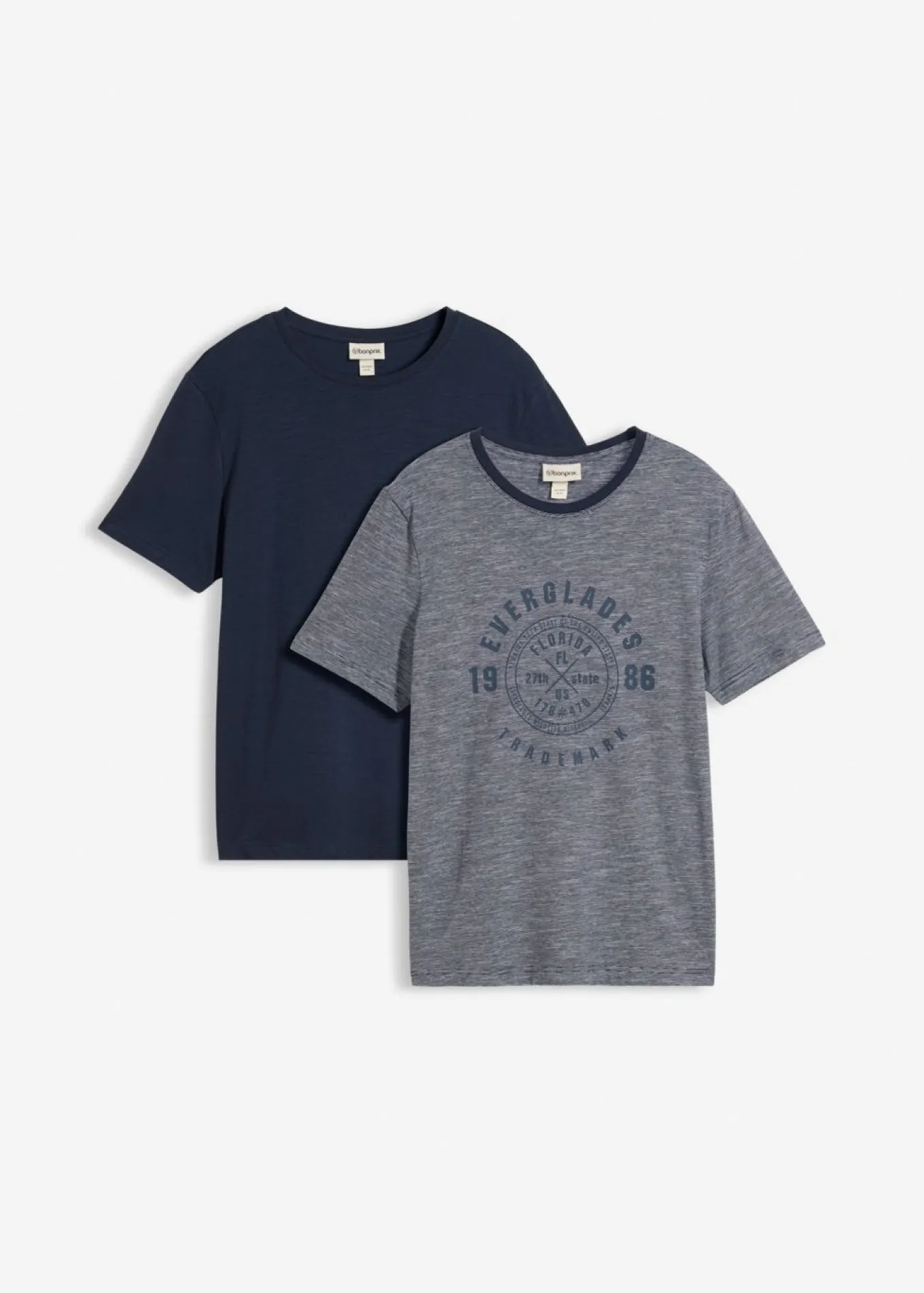 Camiseta de algodón puro (2 unidades)
