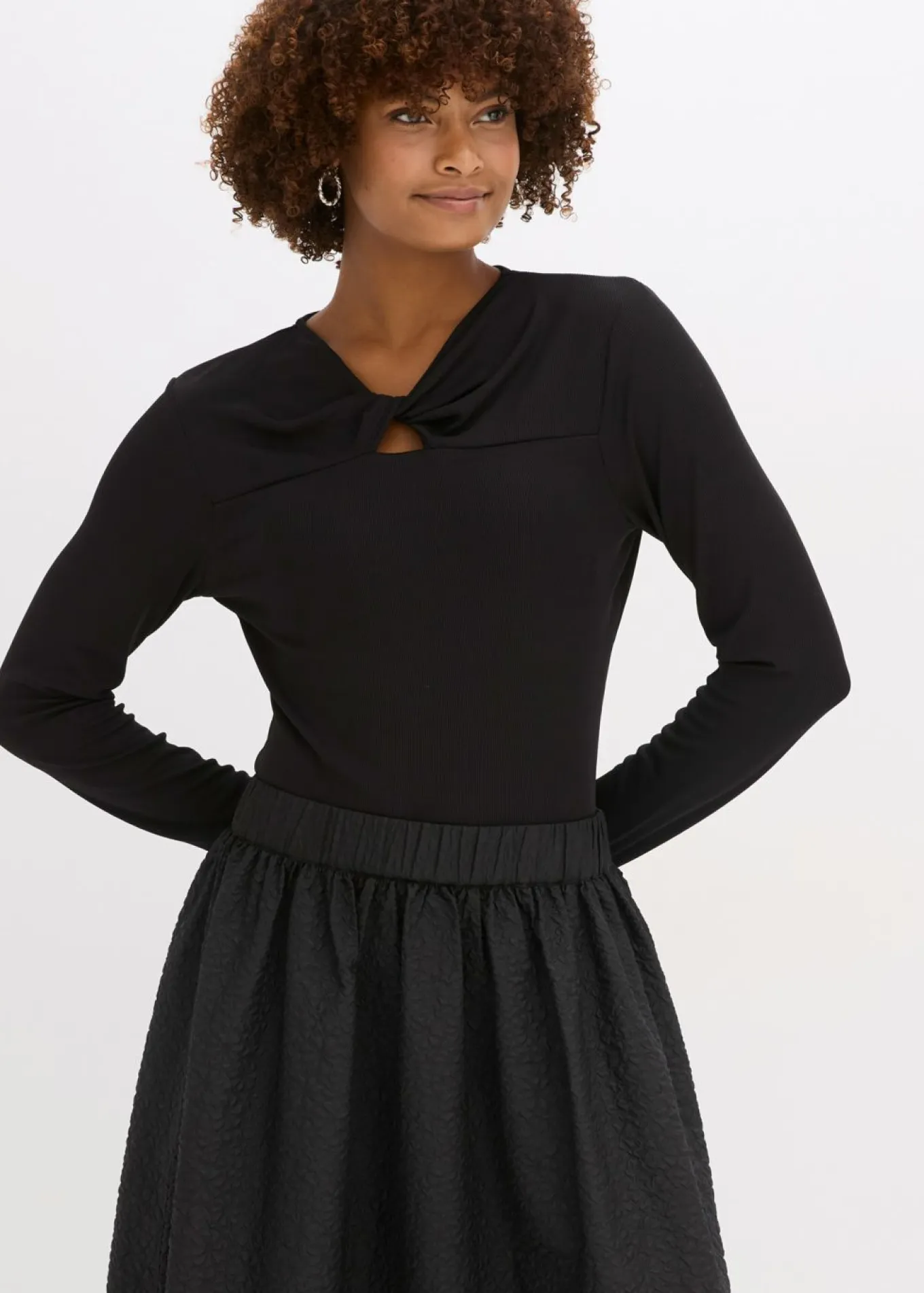 Camiseta de canalé