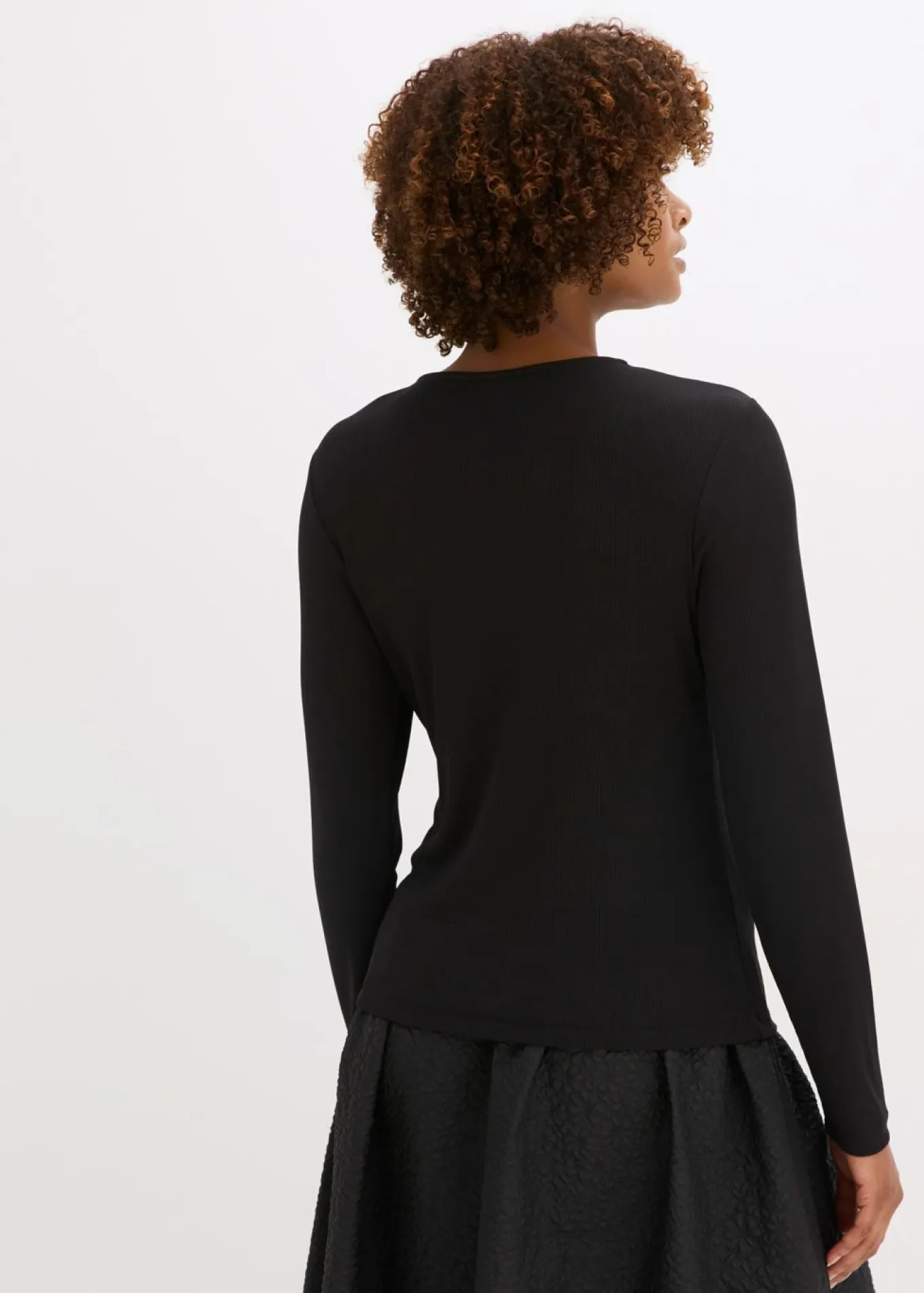 Camiseta de canalé