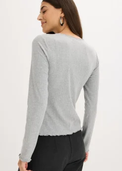 Camiseta de canalé