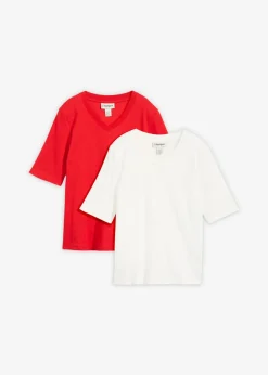 Camiseta de canalé (2 unidades)