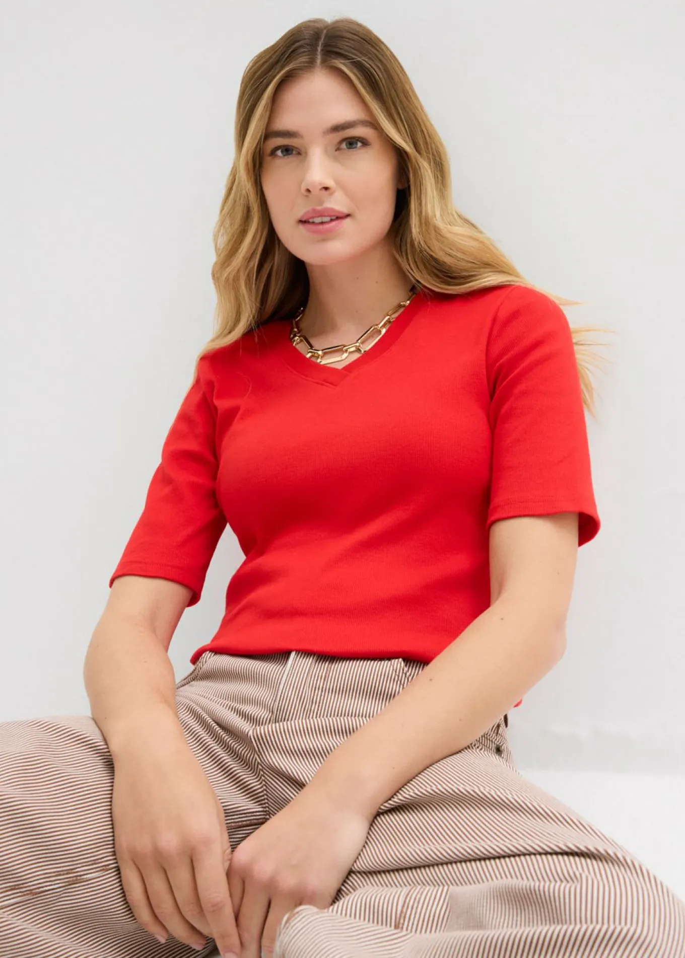 Camiseta de canalé (2 unidades)