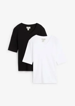 Camiseta de canalé (2 unidades)