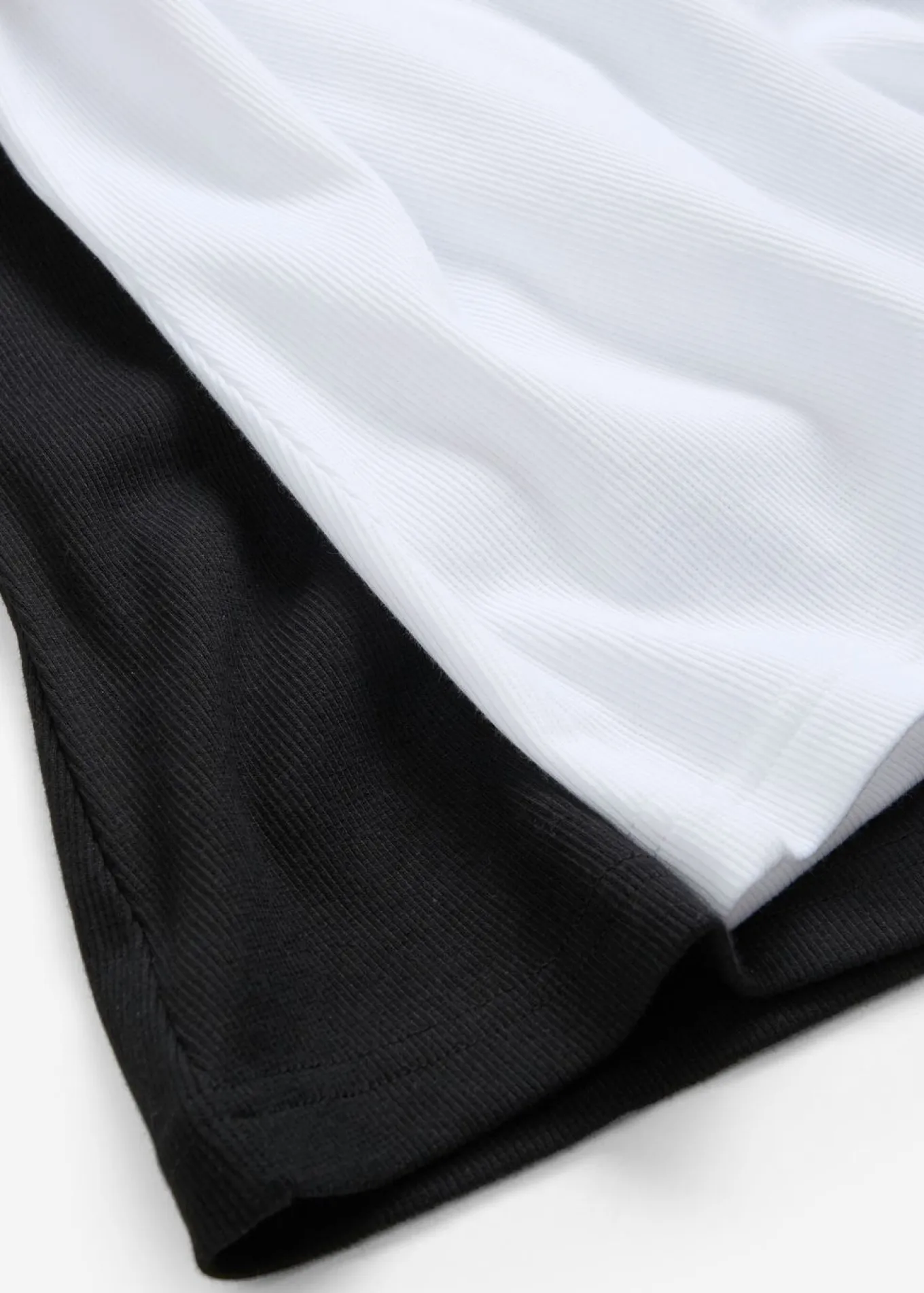 Camiseta de canalé (2 unidades)