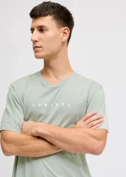 Camiseta de JJ REBEL de algodón puro con corte holgado