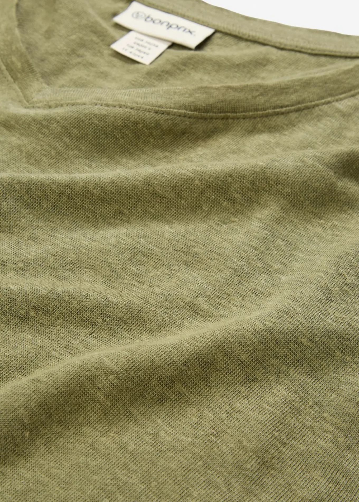 Camiseta de lino puro