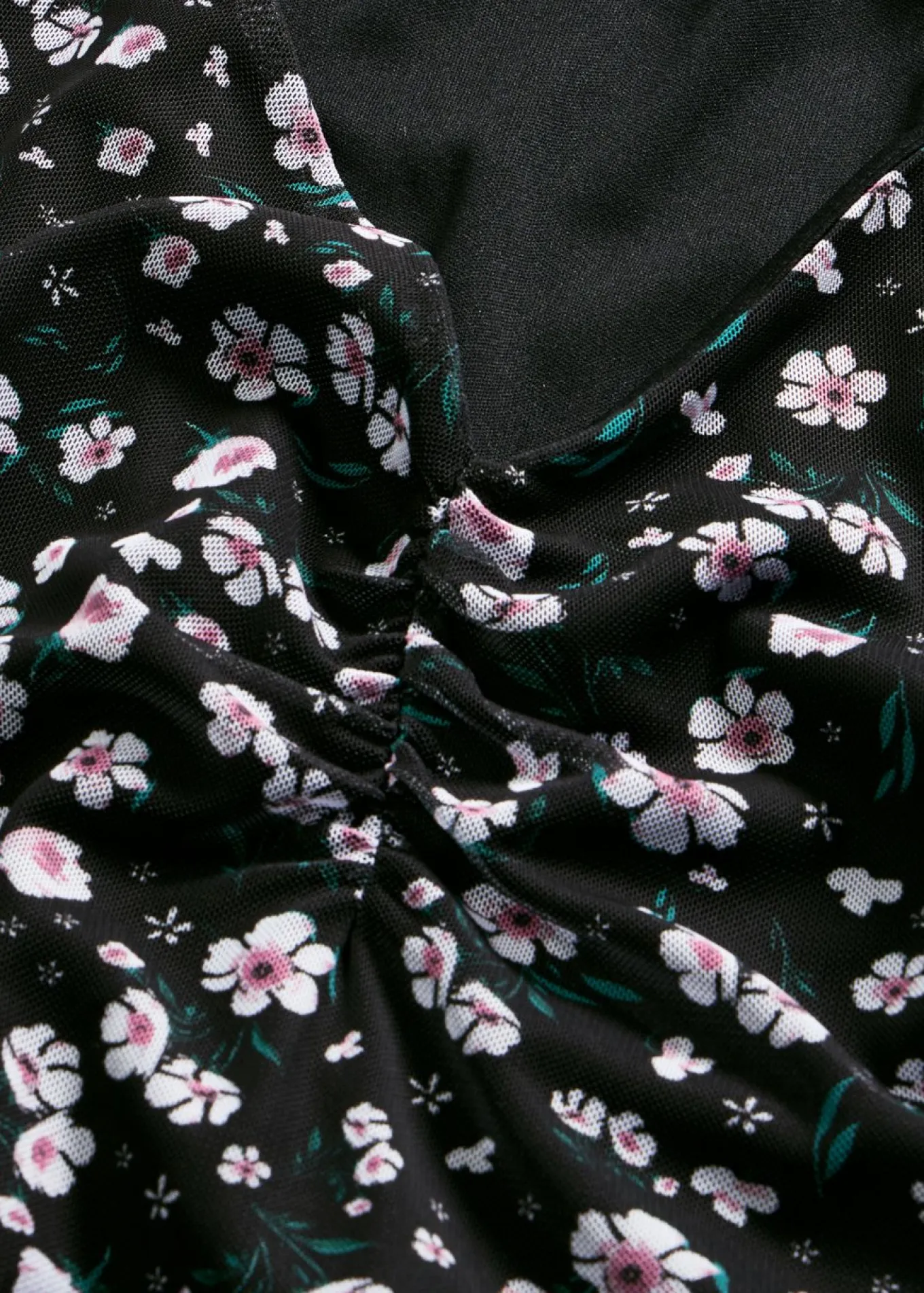 Camiseta de malla delicada