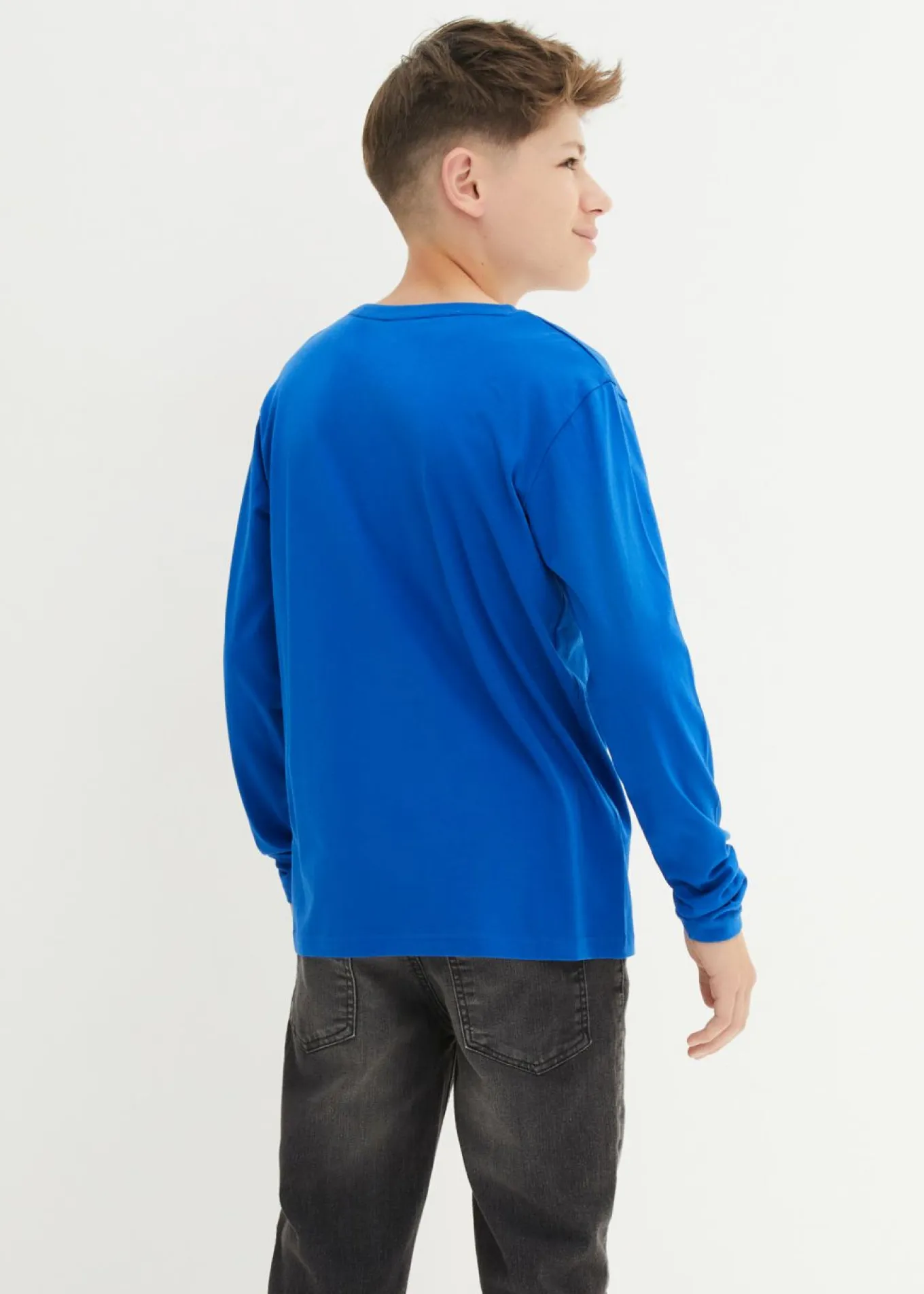 Camiseta de manga larga con algodón orgánico (3 unidades)