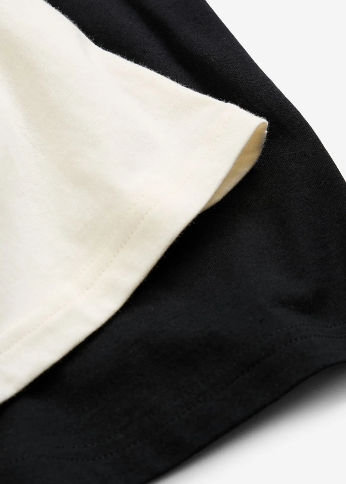 Camiseta de manga larga de algodón orgánico puro (5 unidades)