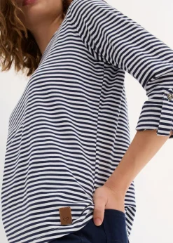 Camiseta de manga larga de algodón puro