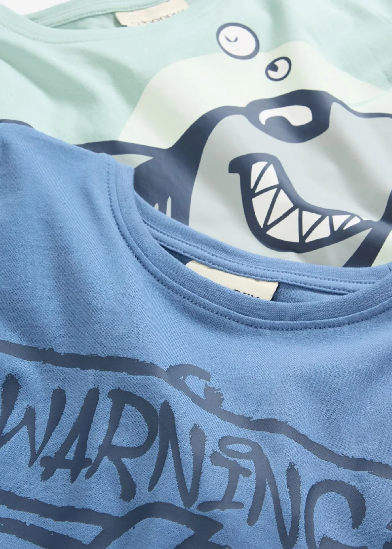 Camiseta de manga larga de algodón orgánico puro (2 unidades)