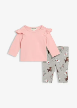 Camiseta de manga larga y leggings (2 piezas)