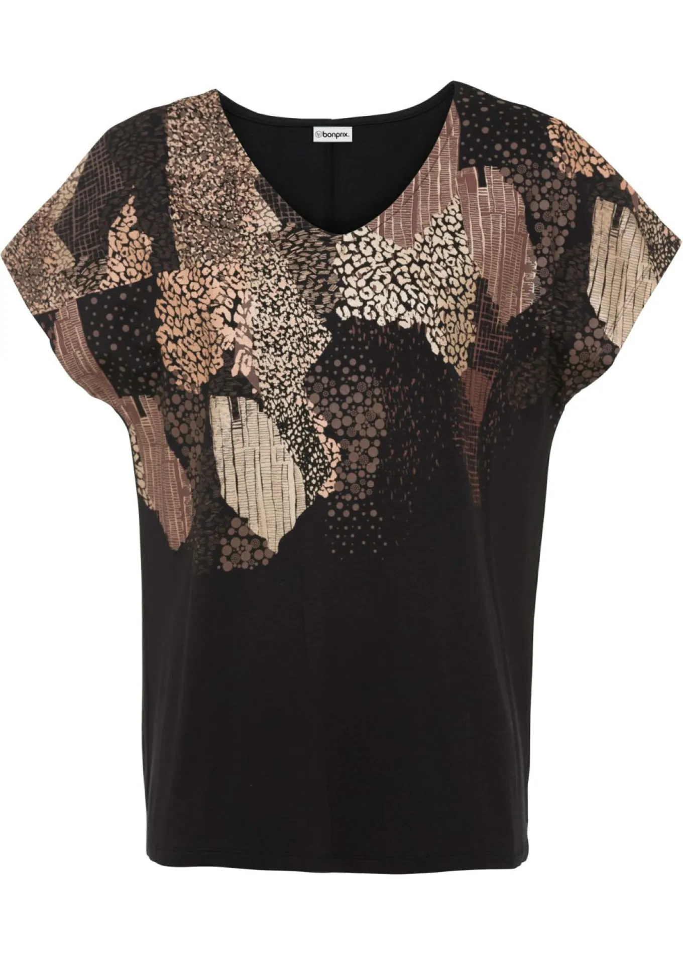 Camiseta de suave mezcla de viscosa